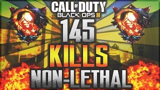 145 KILLS quotNON LETHALquot NUCLÉAIRE en Domination sur BLACK OPS 3 [upl. by Leesen]