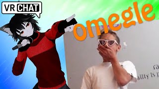 OMEGLE USER SHOCKED BY SINGING VRCHAT WOLF BOI [upl. by Butte381]