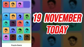 19 November 2024 Major Puzzle Durov Game 100 Solved  Major puzzle durov today Combo  Trick Work [upl. by Silvia]