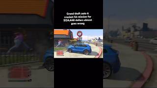 Grand theft auto 6 craziest hit mission for 124448 dollars almost goes wrong trending [upl. by Anama]