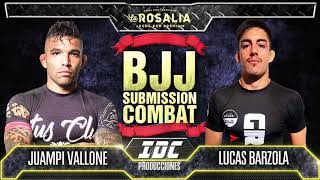 BJJ COMBAT ARGENTINA Vallone vs Barzola [upl. by Courtund279]