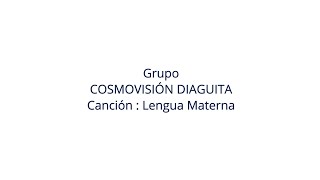 COSMOVISIÓN DIAGUITA  Lengua Materna [upl. by Orelia934]