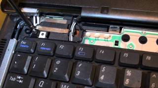 Dell Latitude D620 laptop  How to add RAM  How to replace the keyboard [upl. by Aleydis888]