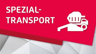 SPEZIALTRANSPORT  Eine ganz besondere Fertiggarage [upl. by Rosio115]