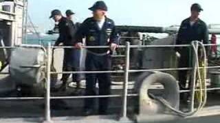 Mine Countermeasure Ship Arrives in Bahrain [upl. by Spiegelman13]