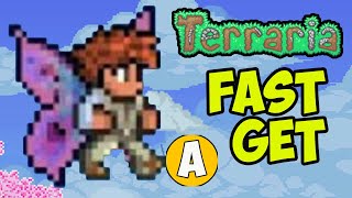 Terraria how to get Butterfly Wings EASY  Terraria how to get Wings EASY [upl. by Lednic]