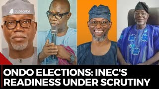 Taiwo Ojumu Discusses INECs Preparedness for the Ondo 2024 Gubernatorial Election [upl. by Nosa]