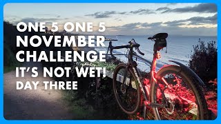 Day 3 One 5 One 5 Challenge  Good And Bad Cycling Infrastructure  November Daily Vlog [upl. by Erwin]