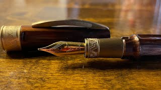 Visconti Mirage Mythos  Great Introduction to Luxury Pens [upl. by Aleakam]