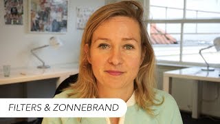 Zonnebrand en filters  Tips van Drs Leenarts Dermatoloog [upl. by Yelnoc]