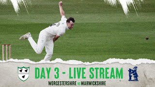 Live Stream  Worcestershire vs Warwickshire 🍐  Day Three [upl. by Matilde]