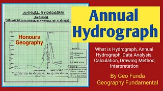 Annual Hydrograph ll Hydrology ll Honours Geography ll By Geo Funda [upl. by Lovmilla]