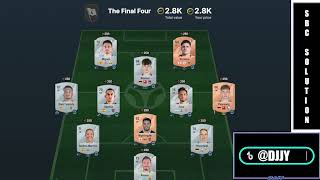 Hybrid Nations SBC Solution  The Final Four  EA Sports FC 25 [upl. by Nolrah70]