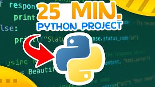 The Ultimate 25 Minute Python Project [upl. by Elamrej]