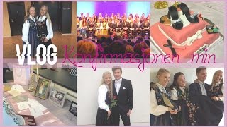 Konfirmasjonen min  VLOG [upl. by Sire89]