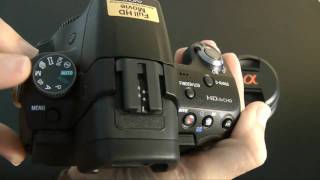 Sony Alpha SLTA55 VL Digital SLR Camera  Unboxing amp Product Tour [upl. by Ajiam323]