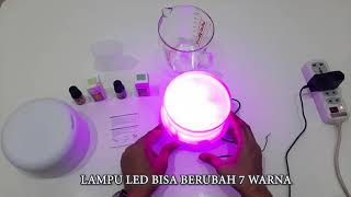 UNBOXING Aroma Diffuser Humidifier 500ML dan penjelasan cara menggunakannya [upl. by Kiryt522]