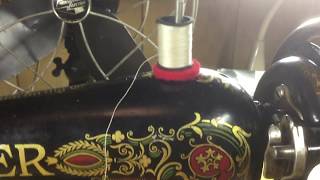 The Singer 66 lockstitch sewing machine and how to use it [upl. by Elnora]