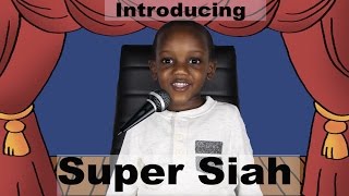 Super Siah 3yr Old Interview [upl. by Eilraep]