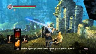 Dark Souls  Laurentius of the Great Swamp dialogue [upl. by Elik]