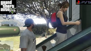 How To Get A Weird Girlfriend Ursula In GTA 5 PS5 Gameplay [upl. by Ajam]