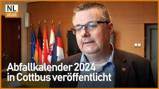 Cottbus  Neuer Abfallkalender 2024 veröffentlicht [upl. by Leiba]