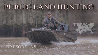 Duck Hunting  Arkansas public land TIMBER hunting [upl. by Gregor]