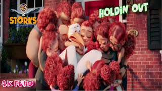 Storks Holdin’ Out Song  Video song  Storks Movie 2016  The Lumineers  4K FUHD [upl. by Eiznyl113]