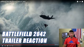 Fighter Pilot Reacts to the Battlefield 2042 Trailer [upl. by Ploss606]