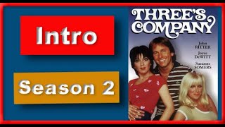 Threes Company Intro  Season 2 [upl. by Mairhpe]