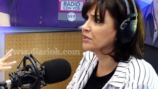 La Negra Vernaci anuncia que se va de la radio quotHoy hay más plata por callar que por hablarquot [upl. by Misha518]