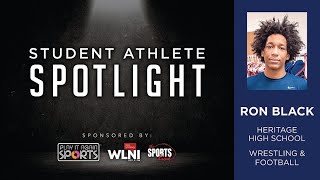 WLNI Student Athlete Spotlight Ron Black Heritage High School [upl. by Kenny]