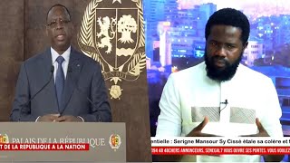 Report Présidentielle Le décryptage pointue de Serigne Mansour Sy Cissé quotFi ak 5 ansquot [upl. by Zingale]