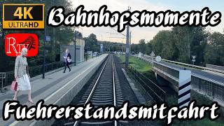 Führerstandsmitfahrt Sd  Lei  Bahnhofsmomente [upl. by Iggy707]