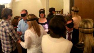 Edinburgh Team Building Blind Mans Buff [upl. by Lesak]