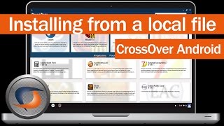 CrossOver Android  Installing from a local file [upl. by Alletnahs]