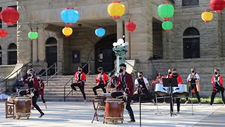 Fight  Oberlin College Taiko Commencement 2021 [upl. by Nilecoj607]