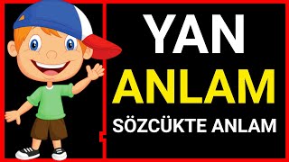 Yan Anlam Nedir  Sözcükte Anlam  LGS [upl. by Ihcego]