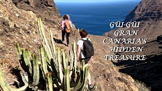 Gran Canarias amazing hidden beach GuiGuiGrankanārijas paslēptā pludmale GuiGui [upl. by Anwahsad]