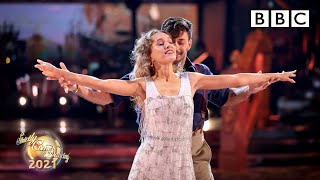 Rose AylingEllis and Giovanni Pernice Foxtrot to Roses Theme from Titanic ✨ BBC Strictly 2021 [upl. by Ecyal]