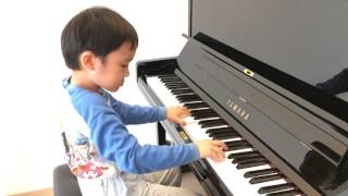 Turkish March Sonata in A K331 Alla Turca of Mozart 莫扎特 土耳其進行曲 by Jonah Ho age 6 [upl. by Cathee434]