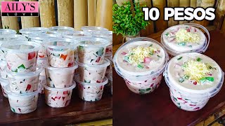 TRENDING AT DINUDUMOG MABENTANG DESSERT PATOK NA PANGNEGOSYO  JELLY FRUIT SALAD [upl. by Nunnery]