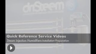 Steam Injection Humidifier Installation Preparation [upl. by Seldan600]