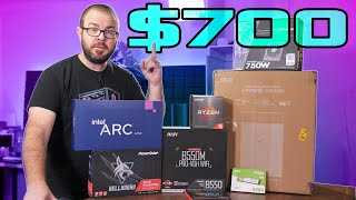 Building the Best 700 Gaming PC Possible [upl. by Cecilio]