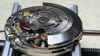 Working on a Rolex 3135 clone movement [upl. by Sparrow]