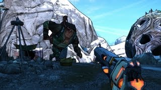 Borderlands 2  GODLiath Goon taunting Gameplay [upl. by Zolner383]