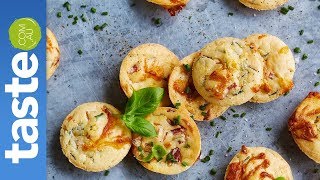 17 minute mini quiches  tastecomau [upl. by Vareck]