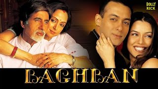 Baghban  Hindi Full Movie  Salman Khan Amitabh Bachchan Hema Malini Mahima Chaudhary Rimi Sen [upl. by Neral894]