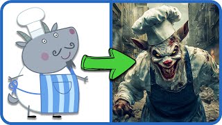 PEPPA PIG Characters as Joker  All Characters  Uncle Goat [upl. by Allemat734]