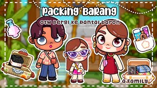 Packing Baju Otw Pantai  Avatar world Story with Voice avatarworldstory [upl. by Ahsikram]